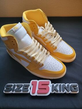 Reves Paris x Air Kiy '85 High "Canary Yellow" Size 13
